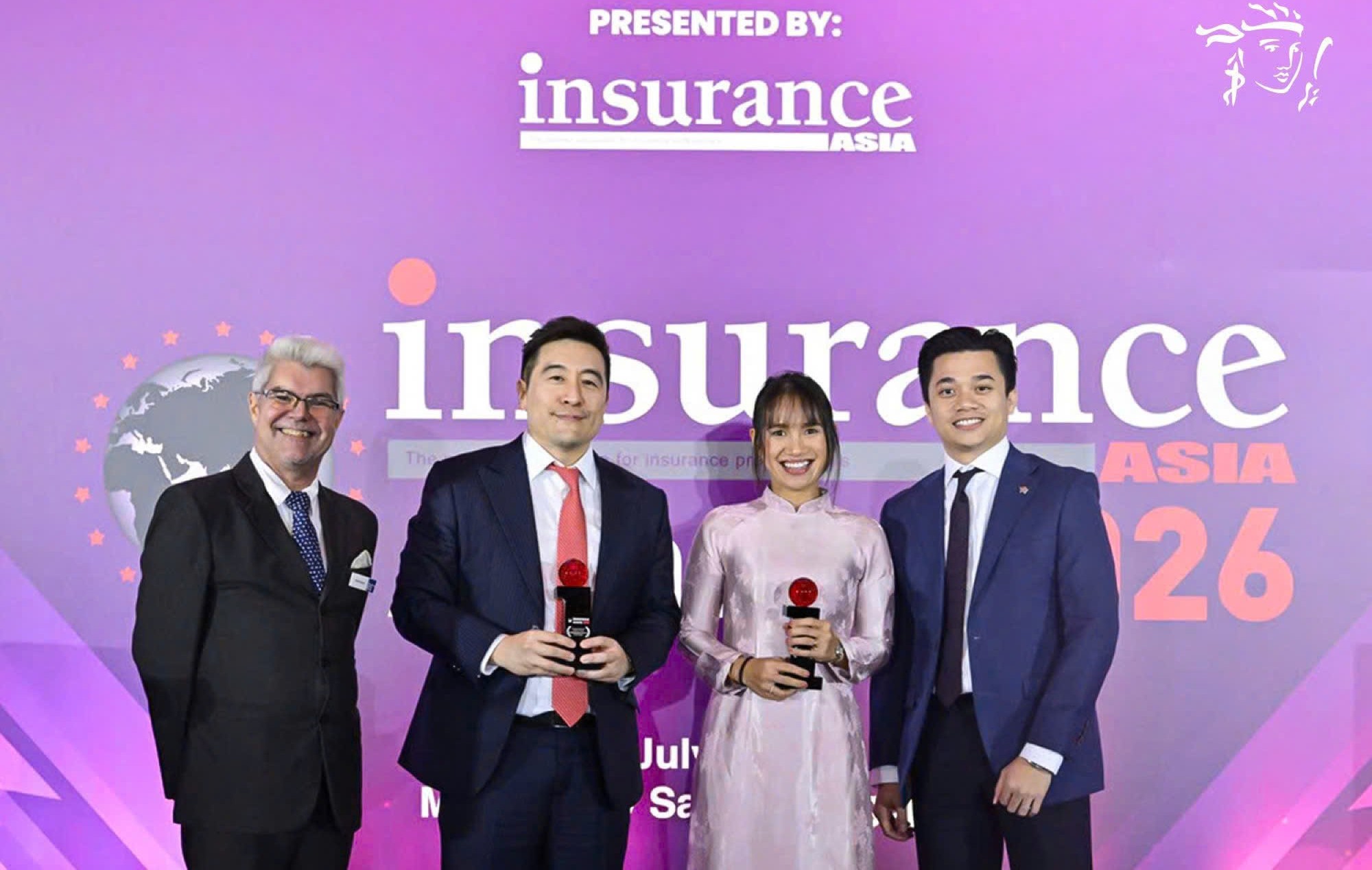 Prudential Việt Nam được vinh danh tại Insurance Asia Awards 2026